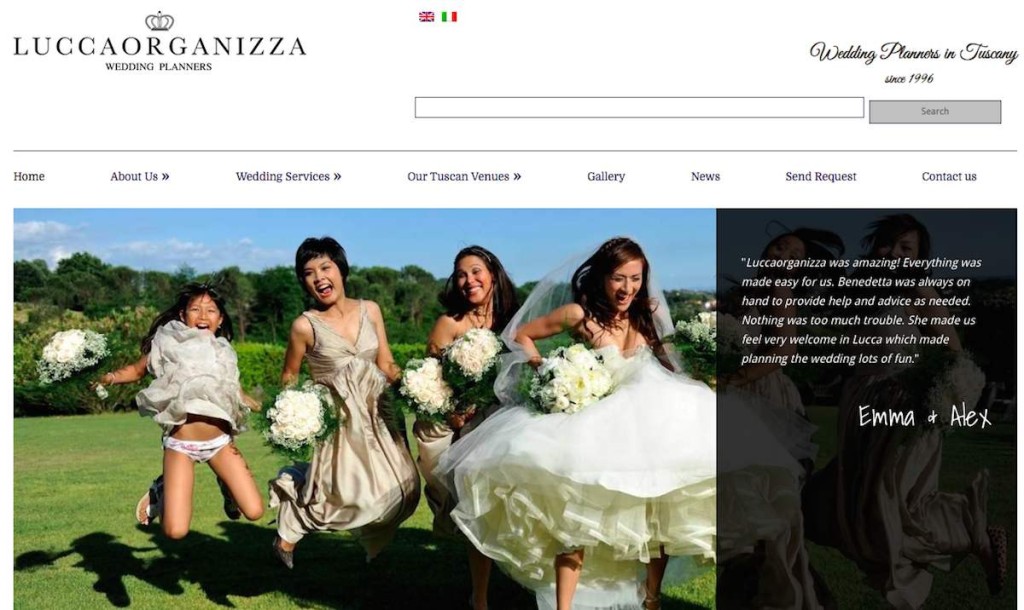 wedding planners in toscana